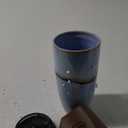 Bosmarlin Ceramic Travel Coffee Mug with Lid, 21 fl oz, Portable Coffee Cup for Car Cup Holder, Microwave and Dishwasher Safe, Reactive Glaze