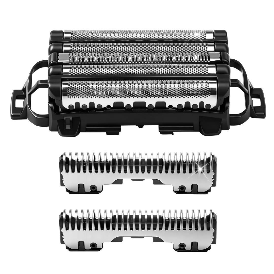 WES9032P Compatible with Panasonic arc 5 Replacement Blades,Outer Foil and Inner Blade Set WES9032P,ES-LV65 Replacement Blades and Foil Fit for Panasonic ARC5 Electric Razor for Men, 1Pack