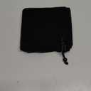 Large Black Velvet Drawstring Pouch, Red Velvet Lining Inside,14.1 x 15.3 inches. Great Bag for Gifts, Makeup, Jewelry, Game Accessories, Organizing and Storage at Home or When Traveling