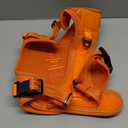 rabbitgoo Dog Harness for Large Dogs No Pull, Tactical Service Pet Vest with Molle and Control Handle, Adjustable and Reflective Military Harness for Easy Walking and Training, Orange, XL