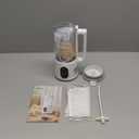 8 in 1 Automatic Nut Milk Maker, Almond Milk Maker,40oz （1200ML）Automatic Soy Milk Maker for Homemade Oat, Coconut, Soy, Plant Based Milks with Delay Start/Keep Warm/Boil Water（White）