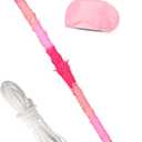 30 Inch Piñata Stick Kit Unbreakable Pinata Stick with Blindfold Blind Rope Suitable for Boys Girls Adults Can Have Fun at Any Party (Pink)