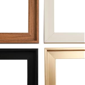 Canvas Floater Frames for Canvas Art 0.8inch Depth Frames for Canvas Painting Floating Frame Plastic Floater Frame for Canvas Prints (Gold, 16 x 20 inch)