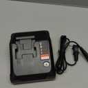 Biswaye 18V 3.0A Fast Charger Compatible with Porter Cable 18V Battery, PCXMVC Charger Compatible with Porter-Cable PC18B PC18BLEX PCC489N PC18BLX 18 Volt Lithium NiCad NiMH Battery with LED Indicator