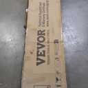 VEVOR Wood Room Divider, 6 Panel Wood Folding Privacy Screen, 66.9 Inches Tall Indoor Louvered Wooden Partition, Portable Decoration Screen, for Room Separation, Home, Office, Restaurant & Bedroom (Light Grey)