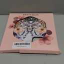 DEENAKIN for iPhone 15 Wallet Case with Card Holder + Cash Clip, RFID-Blocking, Military-Grade Drop Protection & UV-Printed Artwork, Magnetic Closure with Leather Kickstand - Marbled Floral Veins