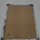 14x20 Picture Frame 1 Pack, Distressed White Wood Style - Display 14 x 20 Picture without Mat or 12x18 Picture with Mat, Wall Mounting Horizontal and Vertical