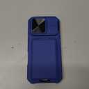 SSLOTSCASE for iPhone 17 Pro Case Wallet with Card Holder & Slide Camera Cover & Hidden Kickstand & Camera Cover Stand, Heavy Duty Rugged Protective Phone Case Cover for iPhone 17 Pro 2025, Royal Blue