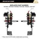 Heavy Duty Forward and Reverse Switch Assembly, Golf Cart Forward and Reverse Switch for 1994-UP Electric EZGO TXT, Replaces OEM# 70578-G01
