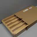 SMIRLY Silverware Drawer Organizer  Bamboo Kitchen Drawer Organizer, Adjustable Utensil Holder and Cutlery Tray, Drawer Dividers for Flatware and Kitchen Utensils | Adjustable, Drawer Dividers, Flatware, Kitchen Utensils (8 Slot, Natural)