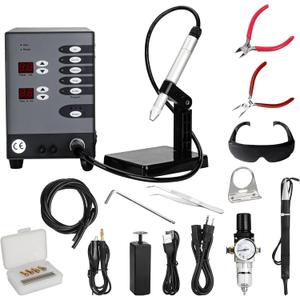 Welder for Permanent Jewelry - 100a Permanent Jewelry Welder,110v Welding Machine Jewelry,Pulse Arc Welder Permanent Jewelry (Blackish)