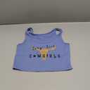 Cowgirl Crop Top Women Country Concert Tops Western Cowboy Tank Tops Country Music Cami Sleeveless Tops (Large, White)