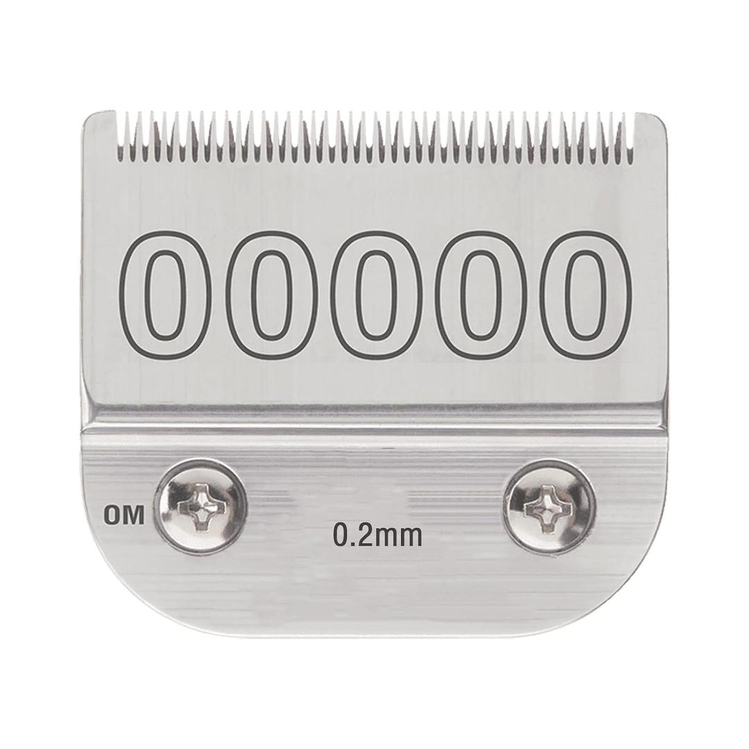 Rplacement Clipper Blade Compatible with Oster Detachable Classic 76 Octane Clipper, Size #00000(0.2mm)