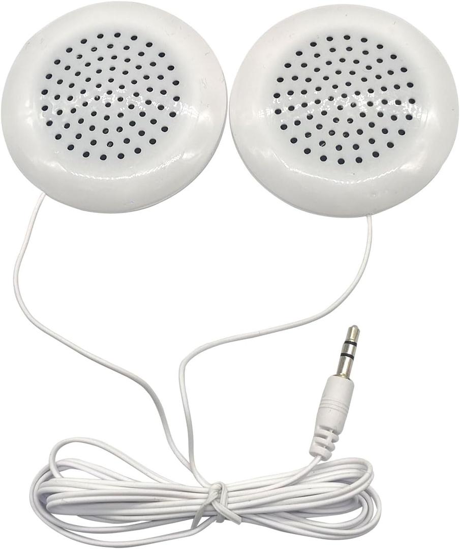 Pillow Speaker, 3.5mm DIY Portable Mini Speaker Stereo Speakers with 2 Stereo Sound HiFi Speakers for MP3 Phone Portable CD 