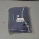 Fragralley Dog Coat Medium, Waterproof Dog Jacket with Warm Fleece Lining, Adjustable Reflective Dogs Winter Coat, Turtleneck Pet Coats for Cold Weather (Blue M)