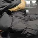 Wulcea Graphene Heated Jacket For Women 12V 18400mAh Fast Charge Large Capacity Battery (Small, Black)