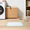 Amazon Basics Leak-Proof Dog and Puppy Potty Training Pee Pads with Quick-Dry 5-Layer Design, Housebreaking, Standard Absorbency, X-Large, 28 x 34 Inch, Blue & White, 60-Pack