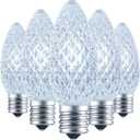 25 Pack C9 Led Replacement Christmas Light Bulb,