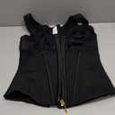 SHAPSHE Waist Trainer Corset for Women Tummy Control Sport Workout Body Shaper Vest for Women Postpartum Gym Zipper and Hooks (Large, Black)