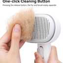 Aumuca Cat Brush for Shedding, Cat Brushes for Indoor Cats, Cat Brush for Long or Short Haired Cats, Cat Grooming Brush Cat Comb for Kitten Rabbit Massage Removes Loose Fur