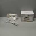 NIASSO Portable Travel Steamer, 1200W Handheld Fabric Steamer for Clothes, 4 Modes with LCD Display, Powerful Wrinkle Remover for Home & Travel, 150ml Water Tank, 10S Fast Heat-Up, 180 Swivel Handle (White)