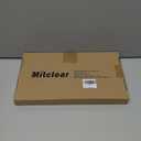 Professional Window Cleaning Kit 10IN, All-in-one Windows Cleaner Tool with Silicone Rubber Squeegee, Microfiber Scrubber & Cloth, Household Cleaning Supplies, Streak-Free Results