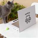 Cat Laptop Scratcher, Cat Scratcher Cardboard, Interactive Toys, Kitten Supplies and Stuff for Indoor Cats
