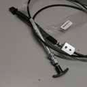 AM132704 Snowblower Cable for John Deere Snow Thrower Tractors Snow Blower GT GX LX 100 Series 345 355 425 445 455 X475 X565 X720 Push Pull Chute Cable