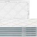 Amazon Basics 14x25x1 Air Filter, MERV 11 AC Furnace Filters, Allergy Control, Removes Dust and Lint, Electrostatic, 6-Pack (Actual Size: 13.75" x 24.75" x 0.75")
