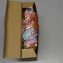 CRCZK Christmas Tree Decor 8Pcs Gingerbread Ornaments, Gingerbread Christmas Decorations for Home,Gingerbread Decor Plush,Candy Cane Ornaments, Village House Xmas Decor for Wreath