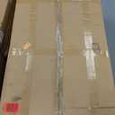 HMYHUM Acrylic Computer Desk, 47 Inch Clear Home Office Desk for Laptop, Study, Writing, Vanity Table with Cylindrical Legs, Modern, Easy Assembly (Large)