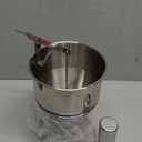 40oz Stainless Steel Pancake Batter Dispenser, Funnel Cake Dispenser with Squeeze Handle and Bracket, Pancake Dispenser for Pancakes, Cupcakes, Takoyaki and Baked Goods (40 oz)