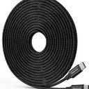 Baiwwa USB C to USB C Cable 20ft, Long USB Type C to Type C Cable 60W PD Fast Charger Cord Braided Compatible with Samsung Galaxy S21 S21+ S20 FE S20 Ultra, Pixel, Pad Pro/Air, MacBook Pro/Air