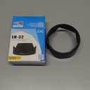 JJC Reversible Lens Hood Shade for Nikon AF-S DX 18-140mm f/3.5-5.6G ED VR, AF-S DX 18-105mm f/3.5-5.6G ED VR, AF-S DX 18-135mm f/3.5-5.6G ED IF & AF-S 18-70mm f/3.5-4.5G ED-IF Replaces Nikon HB-32