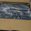 Under Bed Storage with Wheels, 2-Pack Underbed Storage Containers with Clear Lids, Under Bed Shoe Storage Organizer Bins, Rolling Under Bed Storage for Clothes Shoes Blankets (Grey)