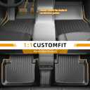 Floor Mats for Honda Accord Sedan 2008-2012(Gas ONLY), NOT for Coupe