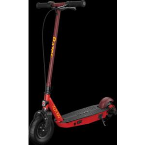 Razor Power Core XLR 100 Electric Scooter Outdoor Ride-On Toy for Ages 8+, Up to 10 MPH, 8" Pneumatic Front Tire, 90W High-Torque Hub Motor, Red
