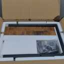 NUMENN Narrow Bookshelf, 5 Tier Bookshelves, Home Office Bookcase Shelf Storage Organizer, Free Standing Storage Shelving Unit for Bedroom, Living Room and Home Office, Vintage