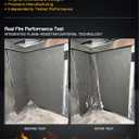 Soon Global Acoustic Wall Panels, Fire Retardant, Arcadian Vortex, 23.6 X 23.6 Inches