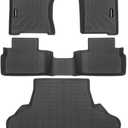 Naibeve Floor Mats for 2018-2025 Infiniti Q50 - All Weather Custom for Infiniti Q50 Floor Mats Cargo Mat Waterproof Interior Accessories