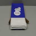 MIULEE Solid Color Sheer Curtains 54 Inches Long 2 Panels Set - Elegant Lightweight Grommet Light Filtering Window Voile Panels/Drapes/Treatment for Bedroom Living Room W42 x L54 Inch, White