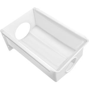W10850492 Refrigerators Ice Bucket for Freezer, for Whirlpool, Amana, Maytag, Kenmore Refrigerators, Replacement W10670844 W10138193 AP5989704 PS11731153 4378073 EAP11731153 Ice Maker Ice Bucket