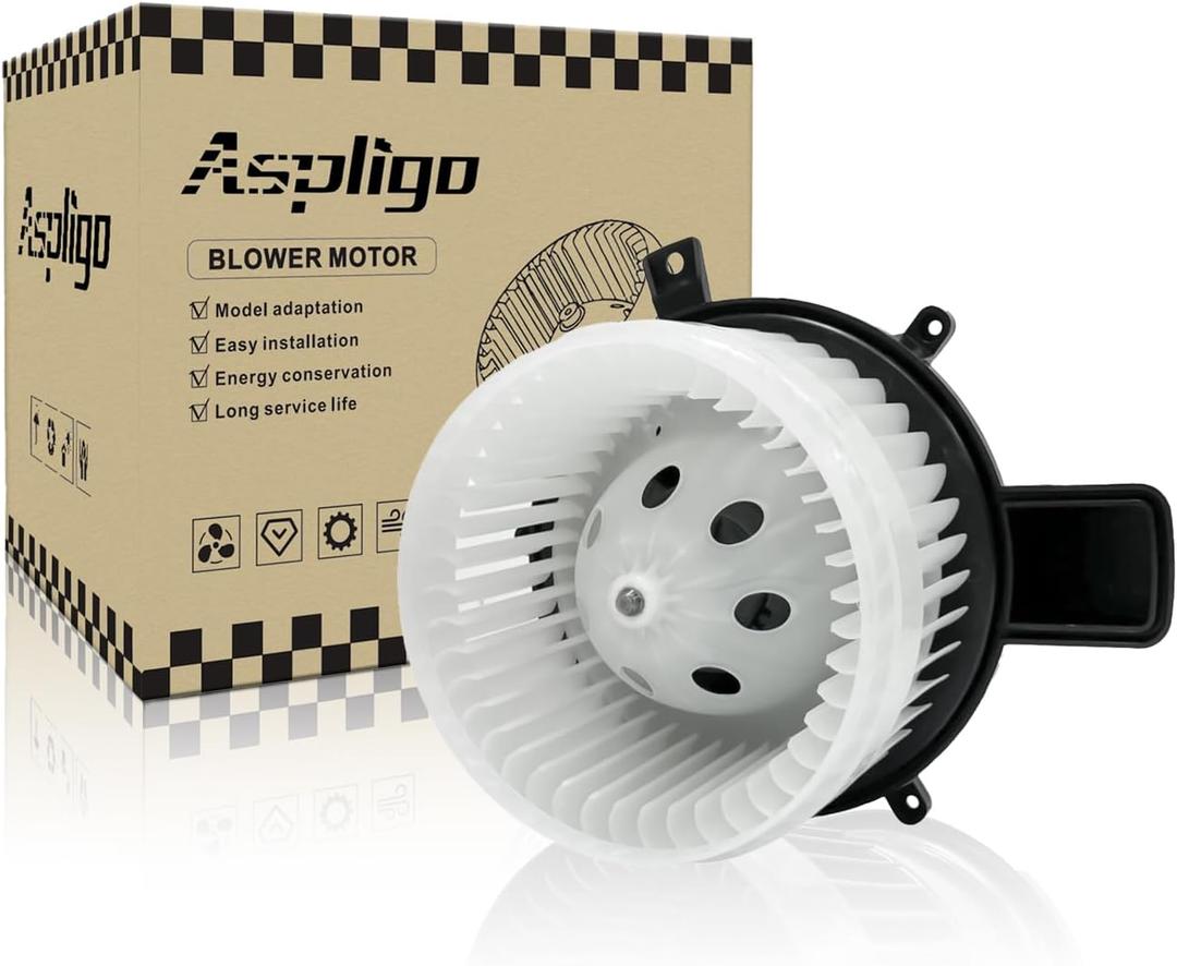 700216 Front AC Heater Blower Motor Fan Fit for Chrysler Town & Country 2008-2016, for Dodge Grand Caravan 2008-2020, Durango 2011-2019, for Jeep Grand Cherokee 2011-2019