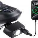 Electric Wheelchair Led Light Power Wheelchair Accessories,3 Pin XLR Head High Brightness Adjustable Angle, Night Lighting Controller for Most Models of Motorized Wheelchair