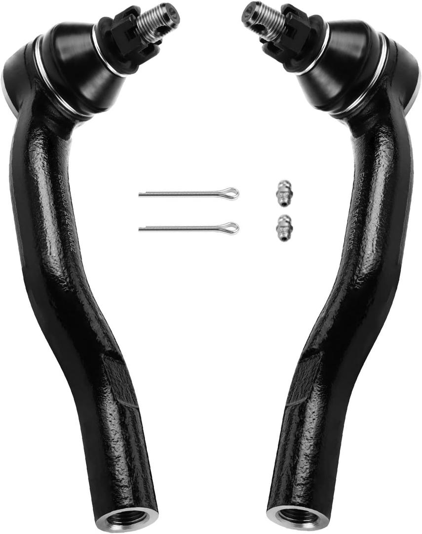 LCWRGS Front Outer Tie Rod Ends Replacement for 2004-2011 Toyota Camry, 2005-2012 Toyota Avalon, 2004-2008 Toyota Solara, 2004-2006 Lexus ES330, 2007-2012 Lexus ES350, ES80602 ES80603