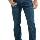 Wrangler Authentics Men's Classic 5-Pocket Regular Fit Flex Jean (40W x 2L)