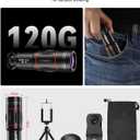 Evil eye 18X Telephoto Lens, Hight Power Telephoto Phone Lens with Tripod, Mobile Cell Lens Attachment for Android & iPhone, Samsung and Most Smartphone