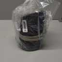 Hon&Guan 6 inch Air Duct - 16 FT Long, Black Flexible Ducting HVAC Ventilation Air Hose for Grow Tents And Ventilation System.