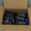 Ratchet Straps, 1.5'' x 16FT - 4400lb Break Strength Tie Down Strap Ratchet Heavy Duty, 4 Pack Cargo Straps Ratcheting with Integrated Soft Loops Truck Strap for Motorcycle, Car, ATV, UTV (Black)