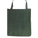 5 Medium green tote bags